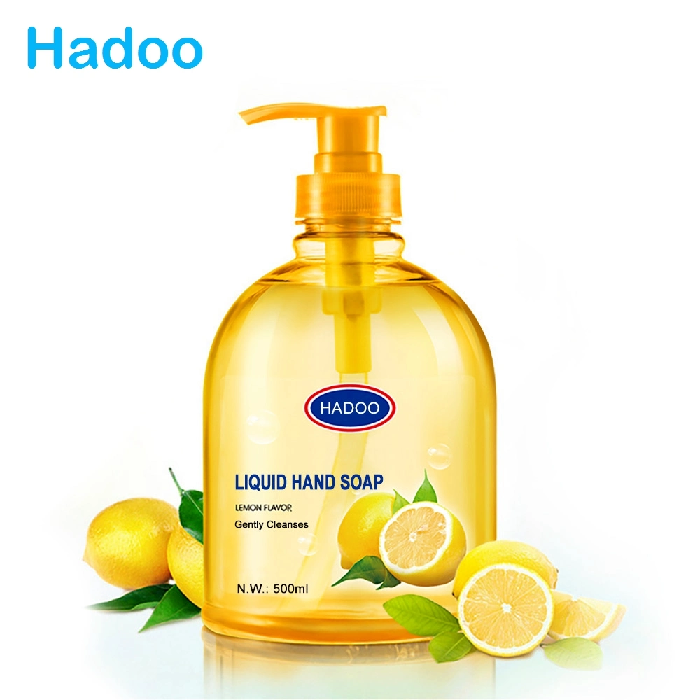 High Quality 500ml Orange Fragrance Water Wash Liquid Hand Soap Promotional