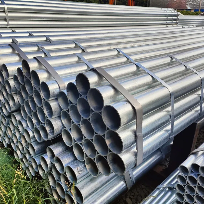 Prime 75mm 2.25mm Thickness Fire Galvanized Pipe 1 1/2 Inch Heavy Galvanized Pipes Gi Steel Round