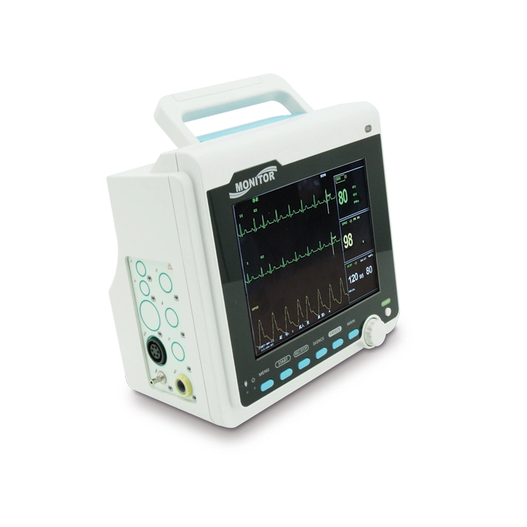 Contec Cms6000 ECG SpO2 NIBP Resp Tem ICU Patient Multi-Parameter Monitor