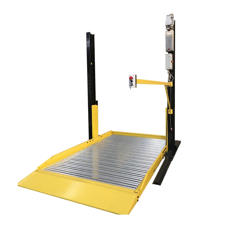 2 Post Lifting System Underground Parking Lift