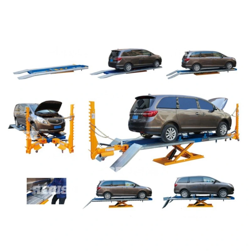 Yantai Factory Car Body Repair Machine/Hydraulic Car Frame Repairing Machine Chassis Straightener/Car Dent Repair Kit/Car-O-Liner Bench Rack CE/Tire Changer OEM