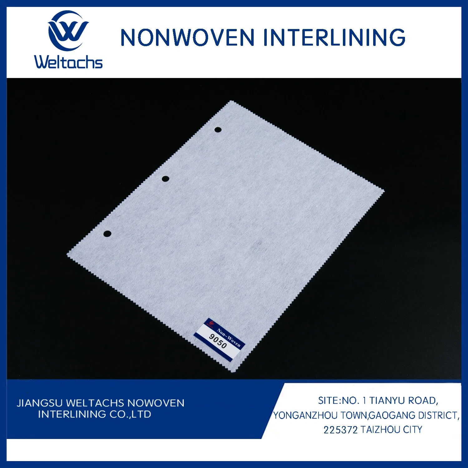 Hochwertige Nylon Polyester Nicht Gewobene Fusible Anzug Interlining Futter Rollen für Bekleidungsbekleidung