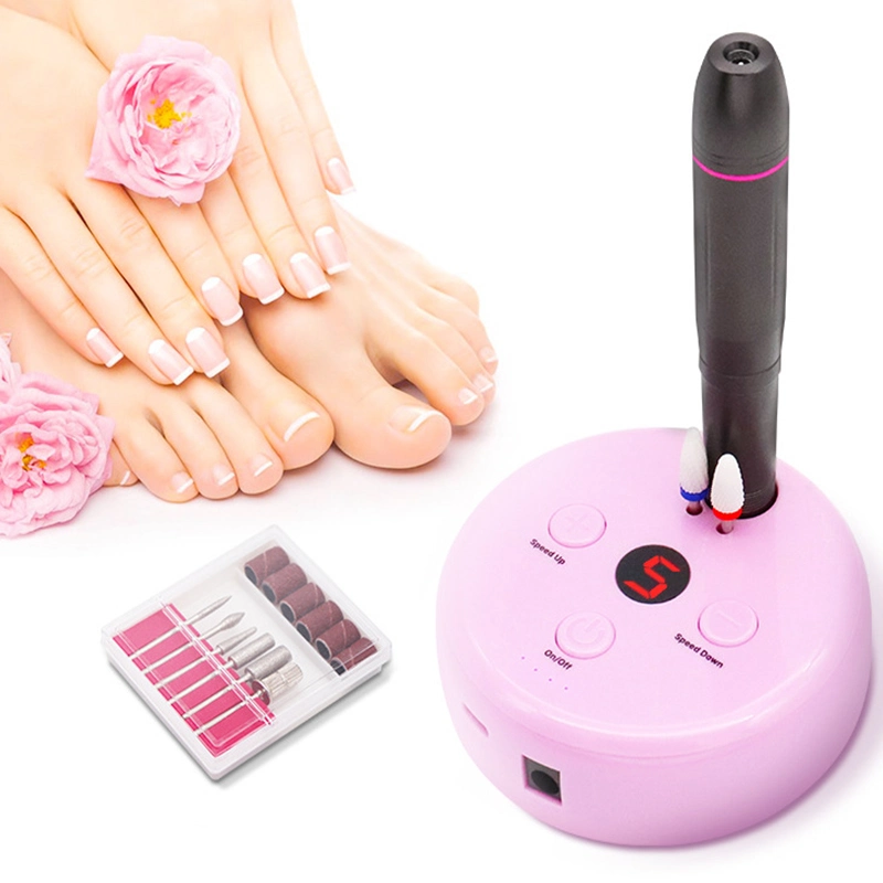 Electric Nail Drill Set USB Manicure Pen Sander Polisher Pedicure Manicure Cutter Polish Remover Nails Sander