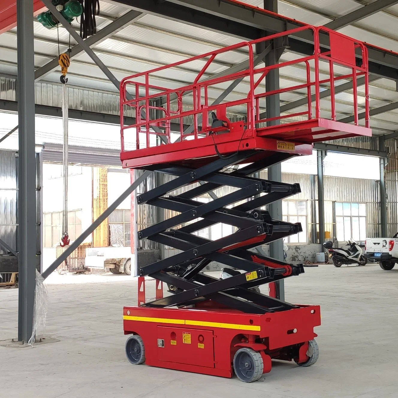 4m-14m Genie Elevators Automatic Mobile Man Lift Platform Hydraulic Electric Scissor Lift