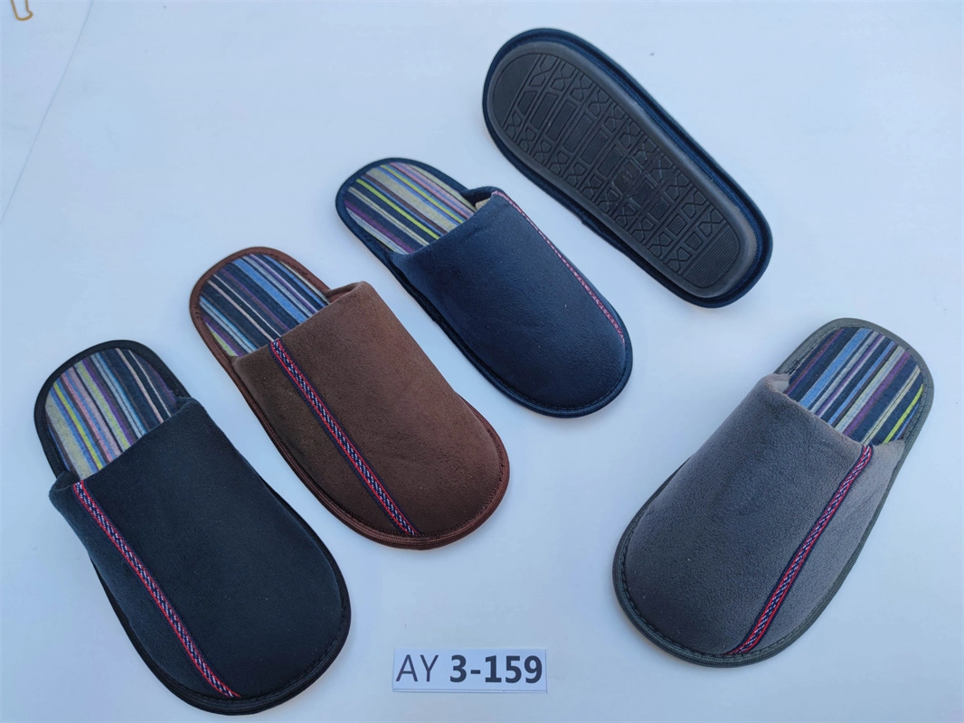 All Seasons Textile Comfortable Indoor House Men Slippers