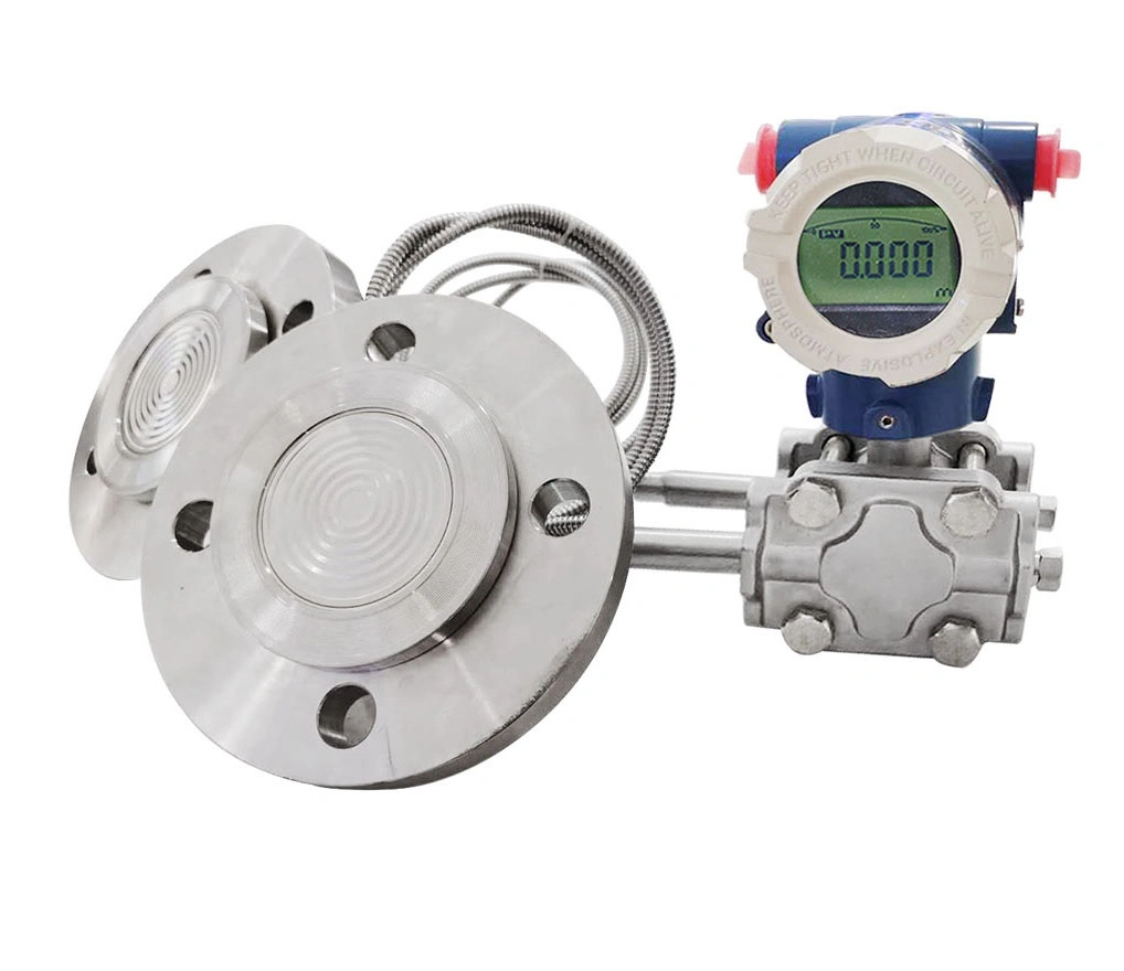 Digital 4-20mA Extended Membrane Level Transmitter Membrandichtung Typ Druck Sender