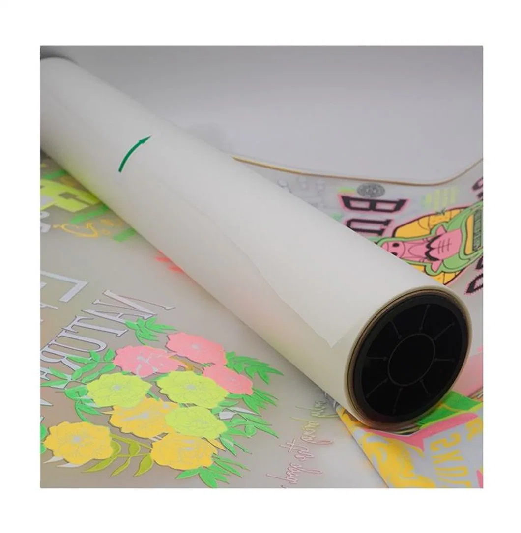 DTF White Ink Transfer Pet Film Roll Paper Single-Sided Film