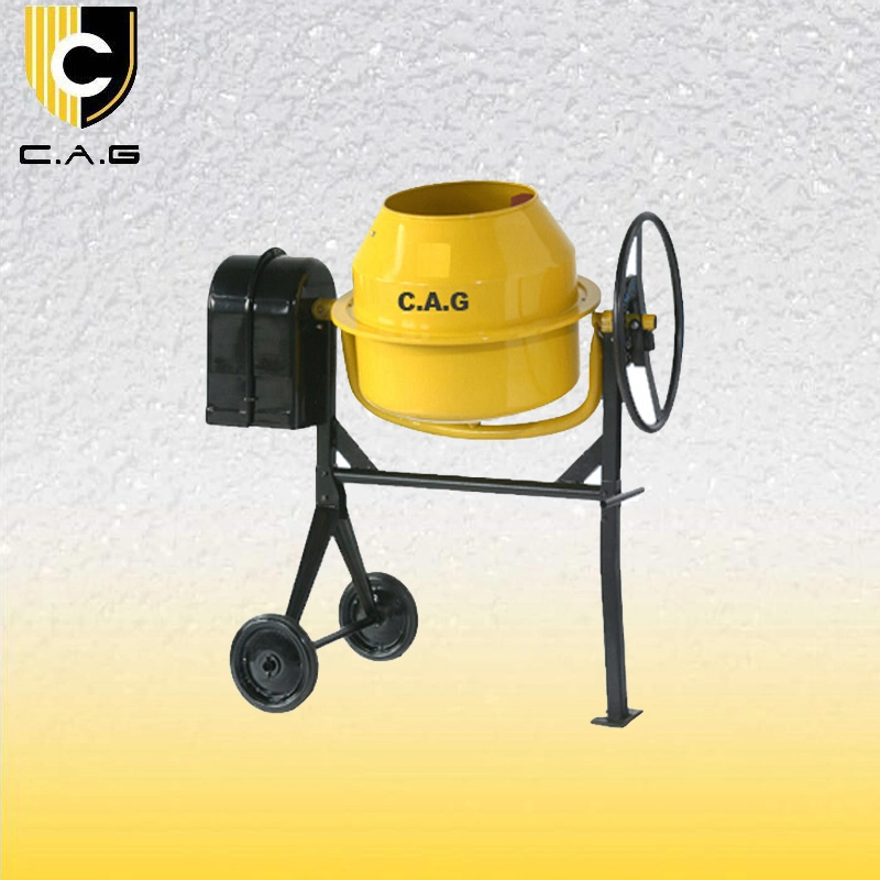 200L 0.85kw Electric Mobile Cement Mixer Concrete Mixing Machine