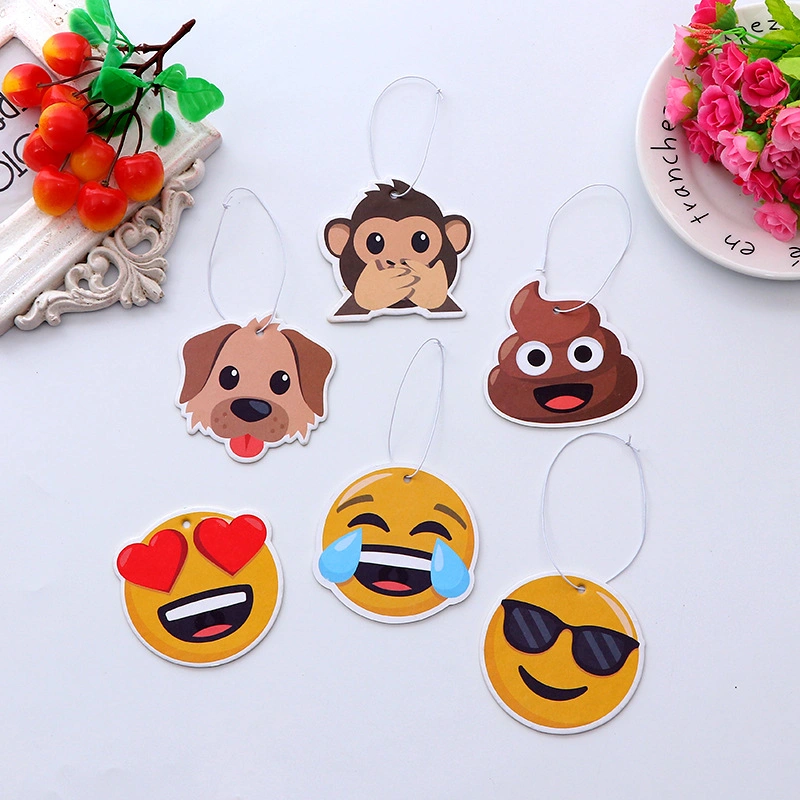 Wholesale/Supplier Air Fresheners Card Packaging Custom Design Decorative Auto Hanging Perfume Paper Car Air Freshener with Your Own Design