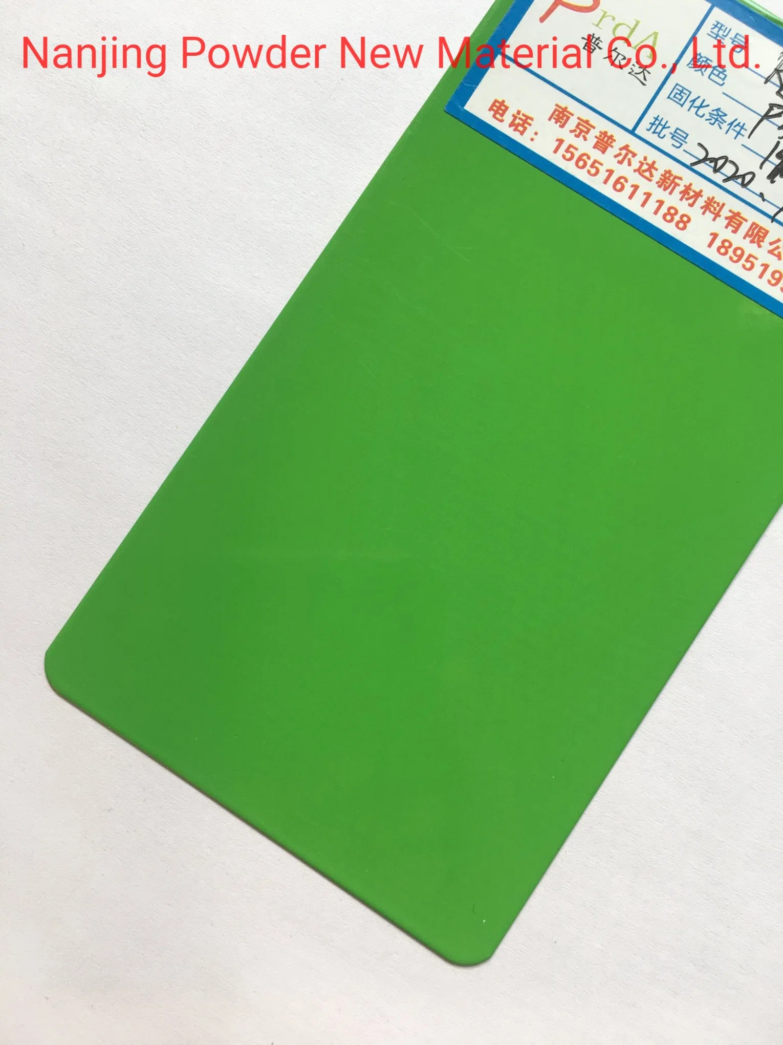 Eco-Friendly ISO9001 Green High Gloss Outdoor Polyester Powder Coating