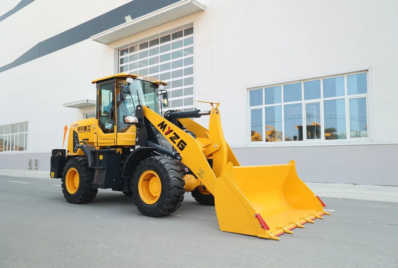 Super-Above Wheel Loader Construction Machinery 2ton Front End Loader with Log Grapple Fork Various Attachments for Sale