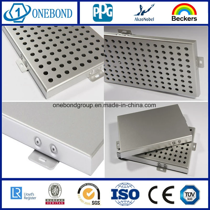 Aluminum Solid Panel Facade Cladding