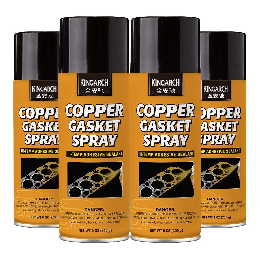 Automotive Sealant Gasket Compound Aerosol Copper Spray Gasket Sealer for Sealing Car Gaskets