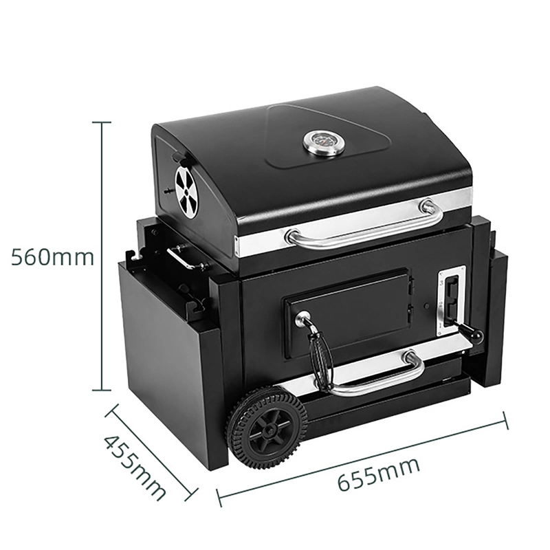 Heißer Verkauf Camping Zubehör Portable Falten Kohle Grill groß BBQ Parrilla De Barbacoa De Carbon