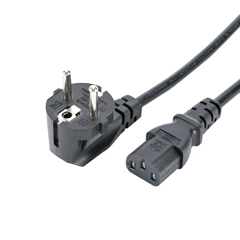 AC Power Cord Korea 2 Wire 2.5 AMP Type C Plug IEC 60320 C7 Power Cable Mains Lead Custom Length / Color, Kc Approved