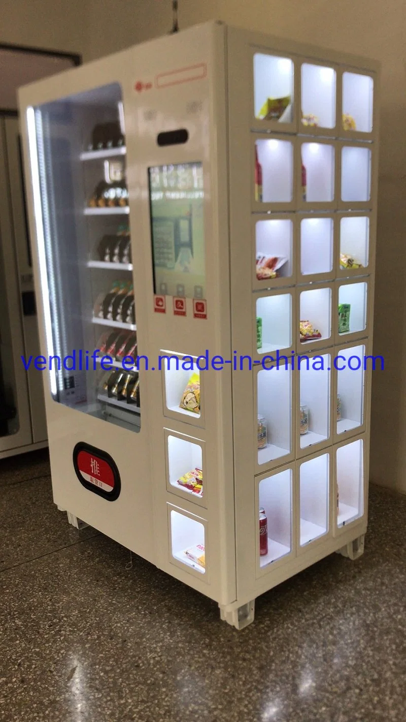 Vendlife Vending Maschinen mit locker automatische Fast Food Frühstück Mahlzeit Lunchbox Hot Food Verkaufsmaschine für Büro