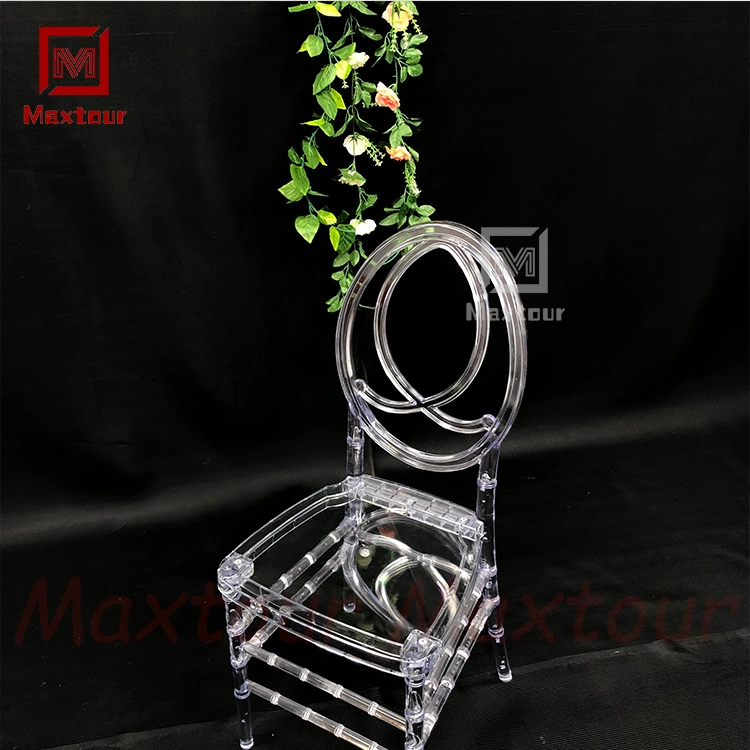 Strong Luxury Wedding Event Party Hotel Clear Plastic Phoenix Resin Chair