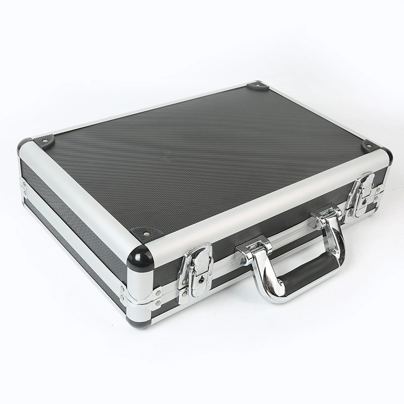 Suitcase Aluminum Cosmetic Portable Makeup Case Aluminum Tool Case