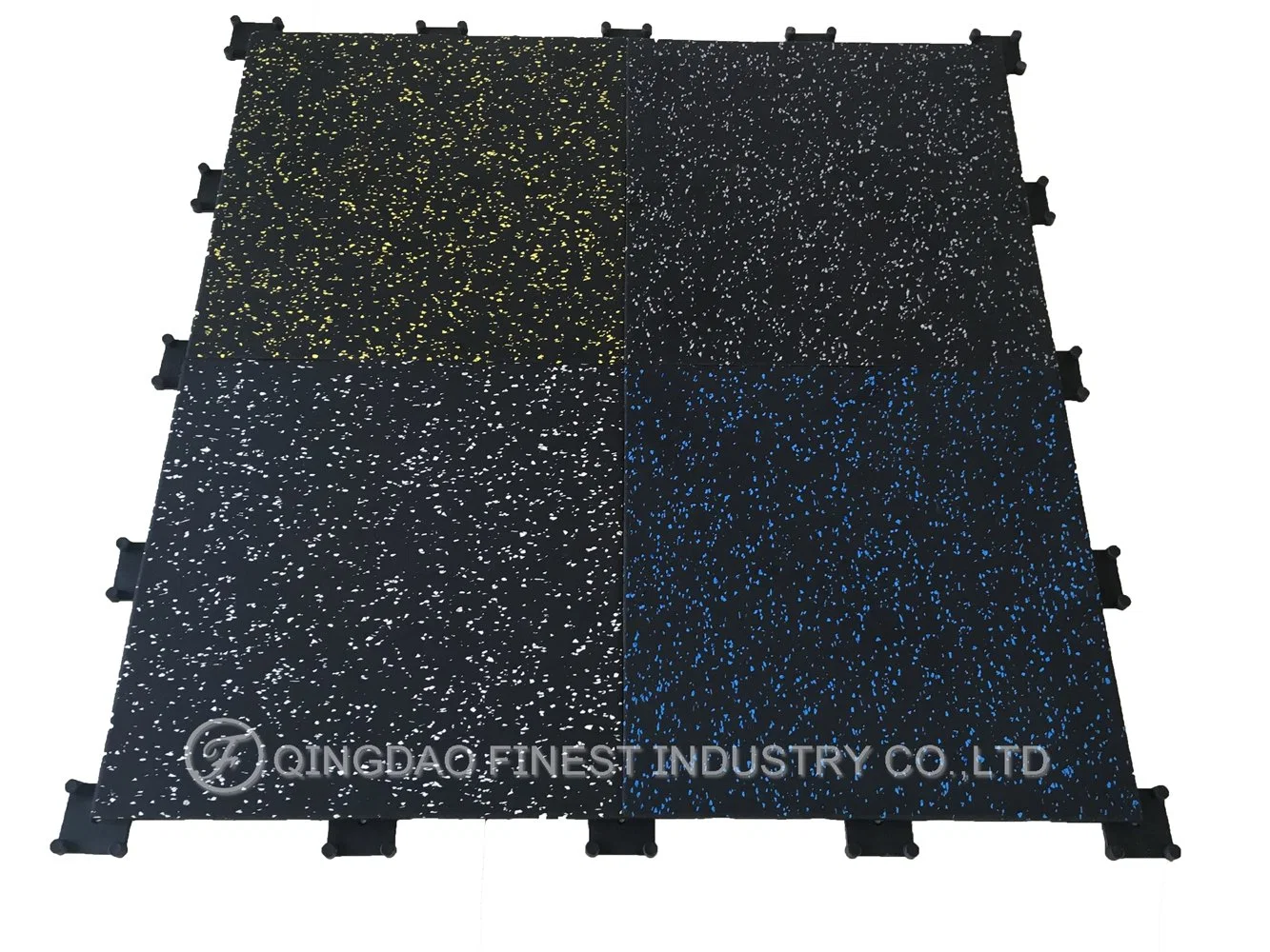 Factory Customized High Density Gym Rubber Flooring /Fitness Protective Flooring Recycle Rubber Floor Mats for Gyms Fitness Center Gym Equipment