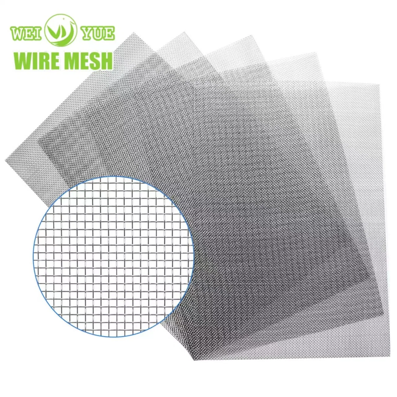 SS304 Hot Rolled Stainless Steel China Dutch Weave Wire Mesh/Hollander Weave Mesh