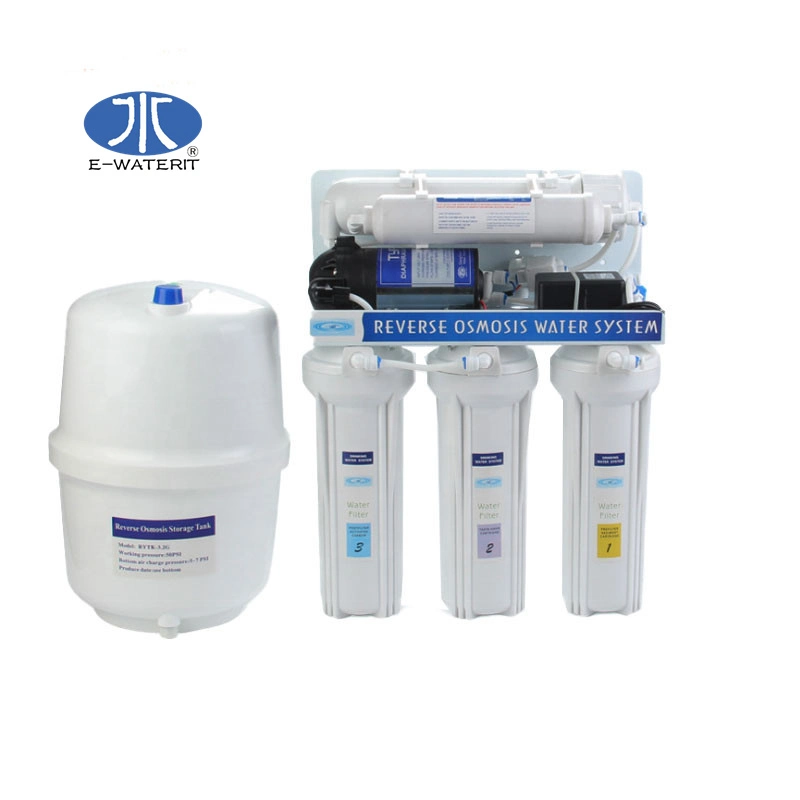 Multi-Stufen RO System Alkaline Wasserfilter Maschine für Zuhause