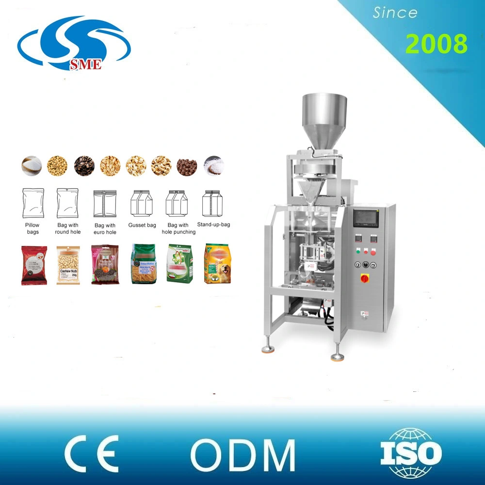 Full Automatic Vertical Cup Volumetric Measuring Packing Machine for Filler Nuts Rice Salt Sugar Granules