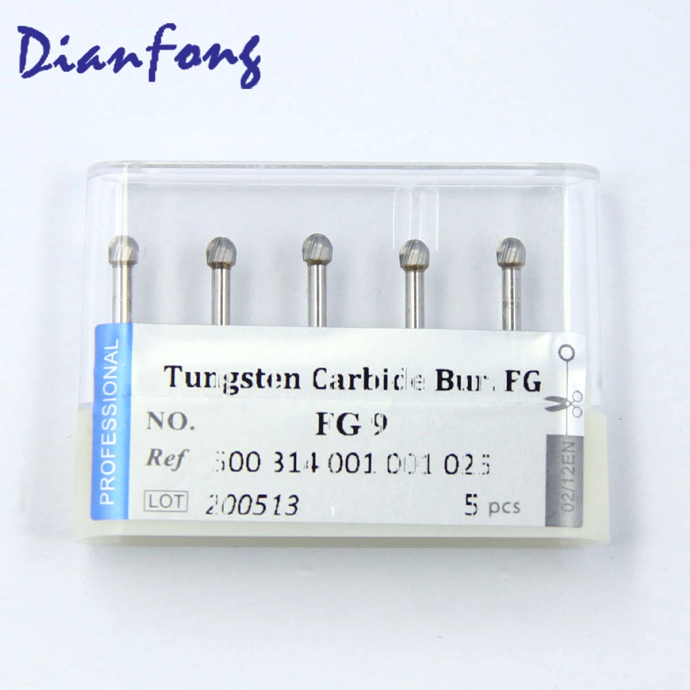 Fg9 Ce ISO High Speed Round Dentist Bur ISO 500 314 001 001 025