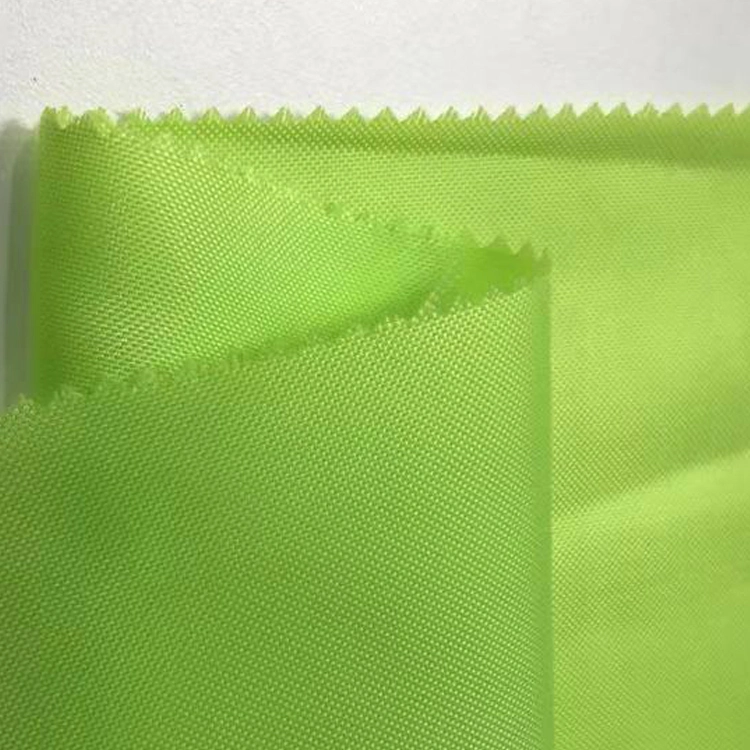 China Manufacturer Fluorescent Color Customized Waterproof Wrinkle Resistant Chemical Fiber Coth Polyester Oxford Fabric for Luggage Handbags