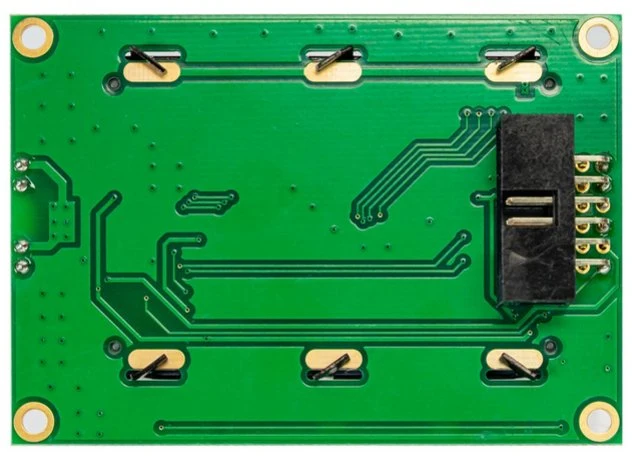 Custom LCD Module with Zebra Rubber Conductive Strip Connector Ht1621/Compatible COB LCD