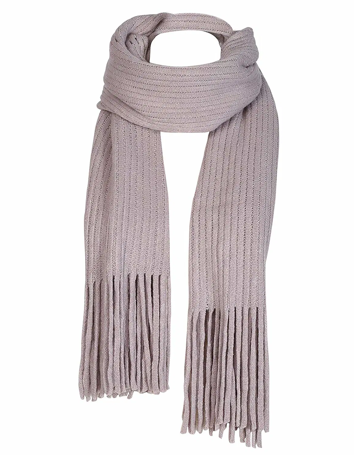 100% Acrylic Classical Winter Autumn Outdoor Protection Thick Cable Chunky Fashion Women Knit Scarf