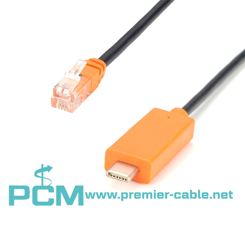 USB-C to Rj12 RS232 solar Energy Battery Cable