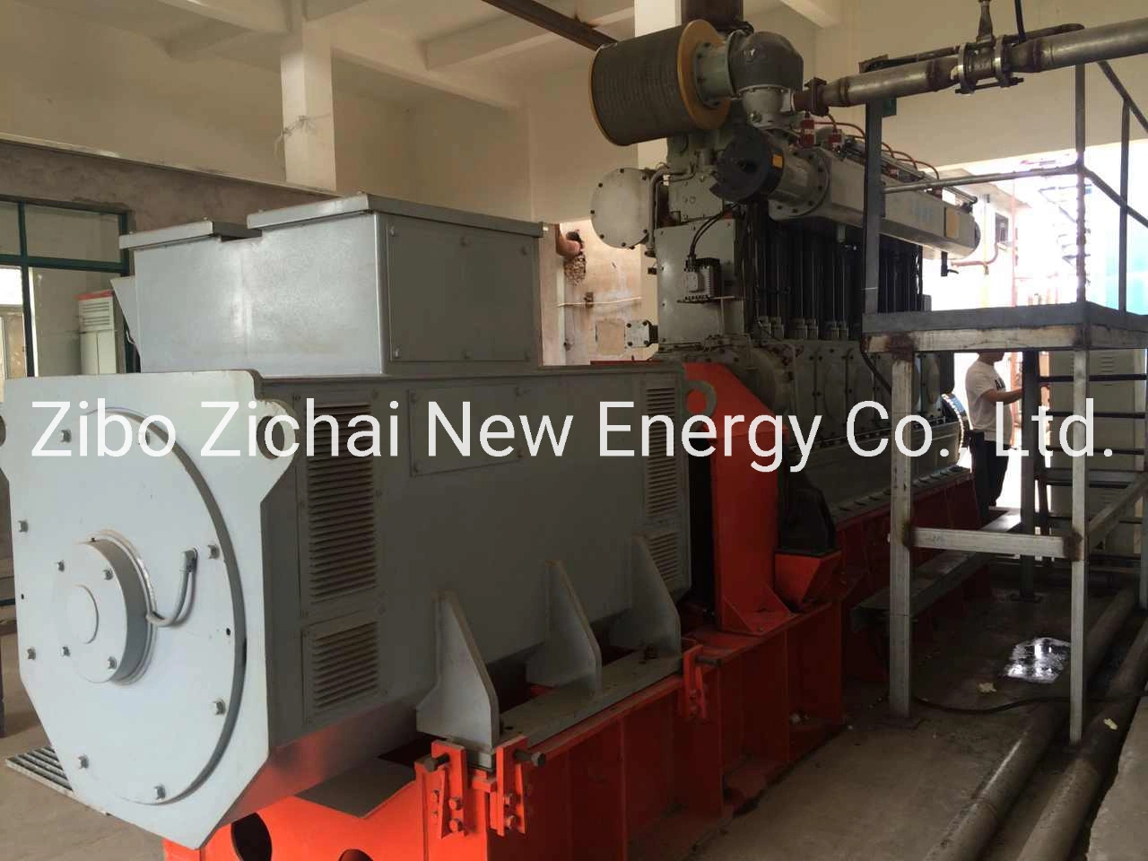 Biomass Power Generator with Wood Gasification and Syngas Generator Set