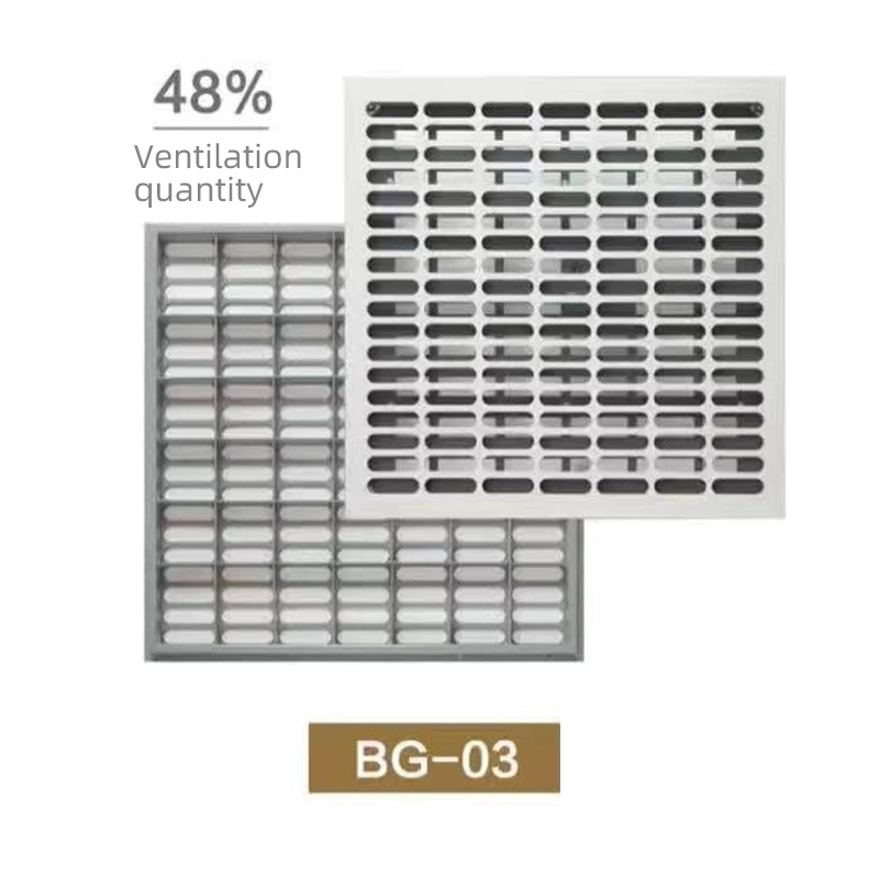 Steel Grille Perforated Access Floor System