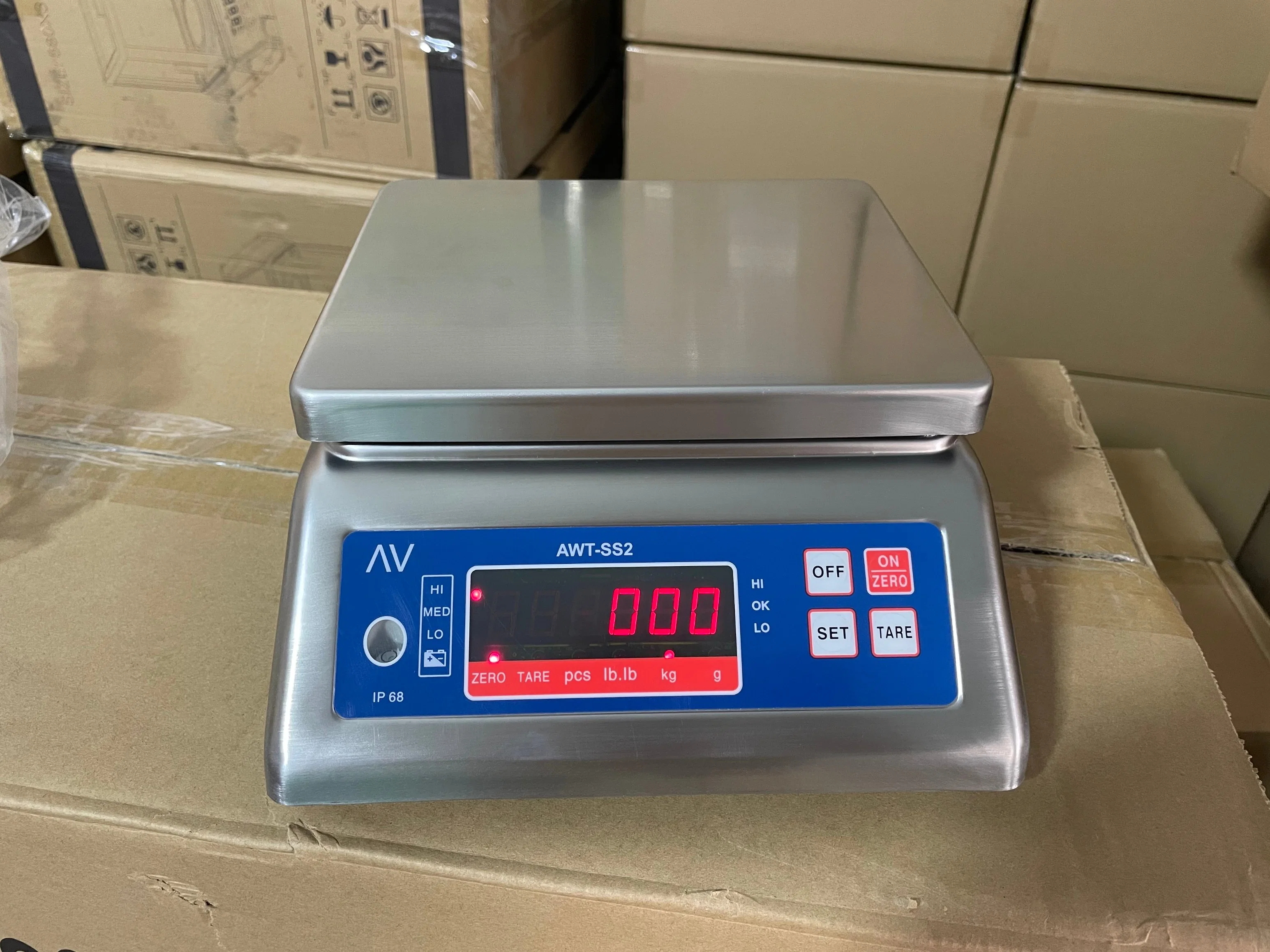 IP66 Waterproof Table Weighing Scale (HIPPO)