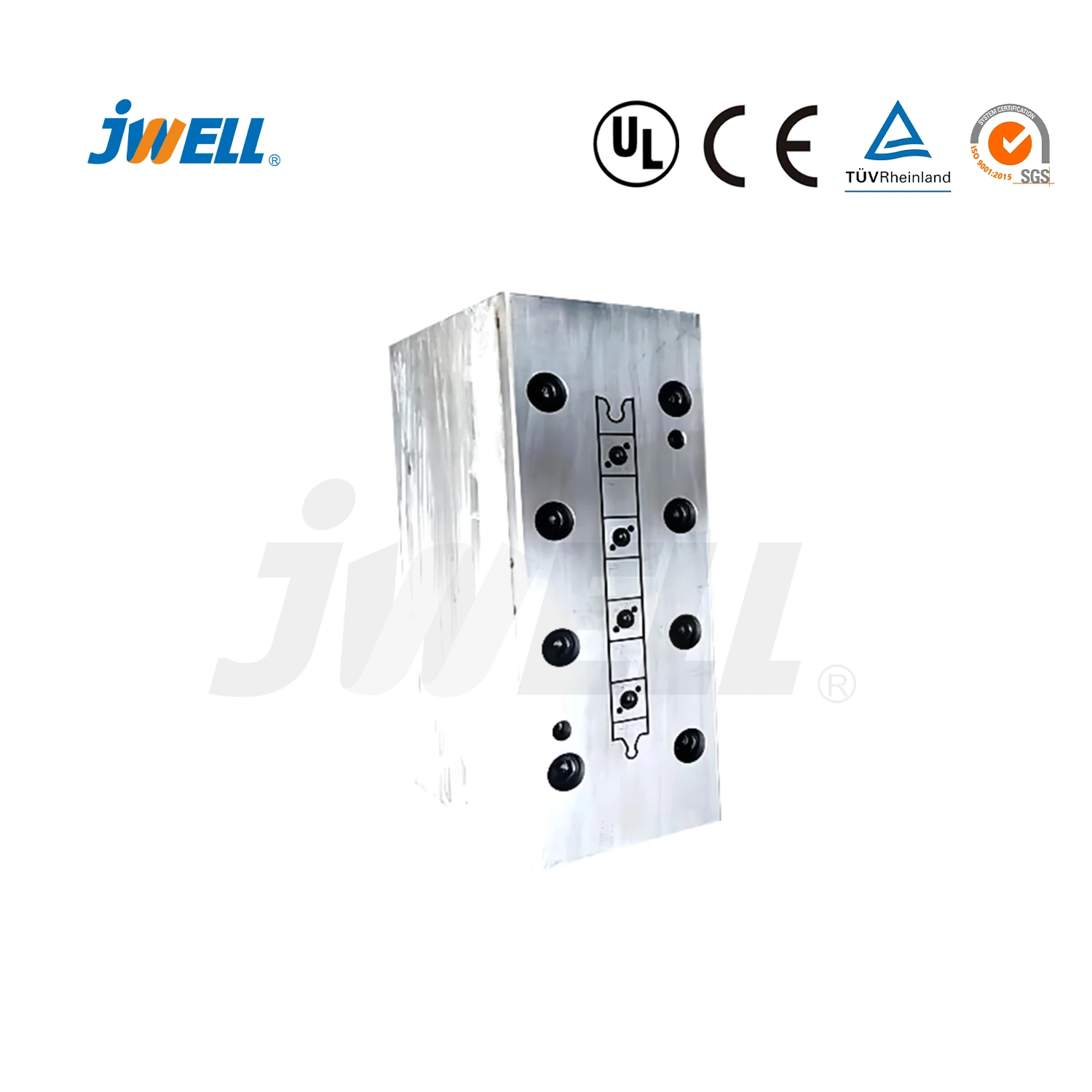 Jwell PVC Plastic Fence Plate Road Safety Barrier Production Equipment