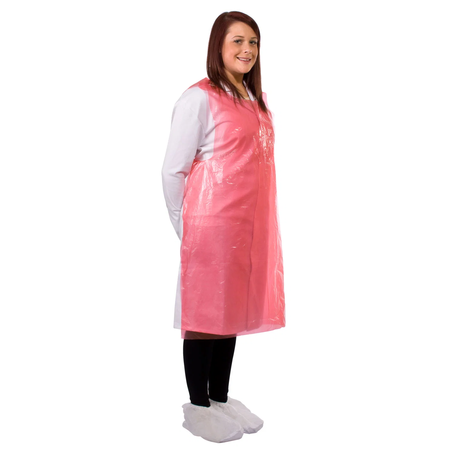 Disposable Plastic PE CPE LDPE HDPE Apron for Medical and Household