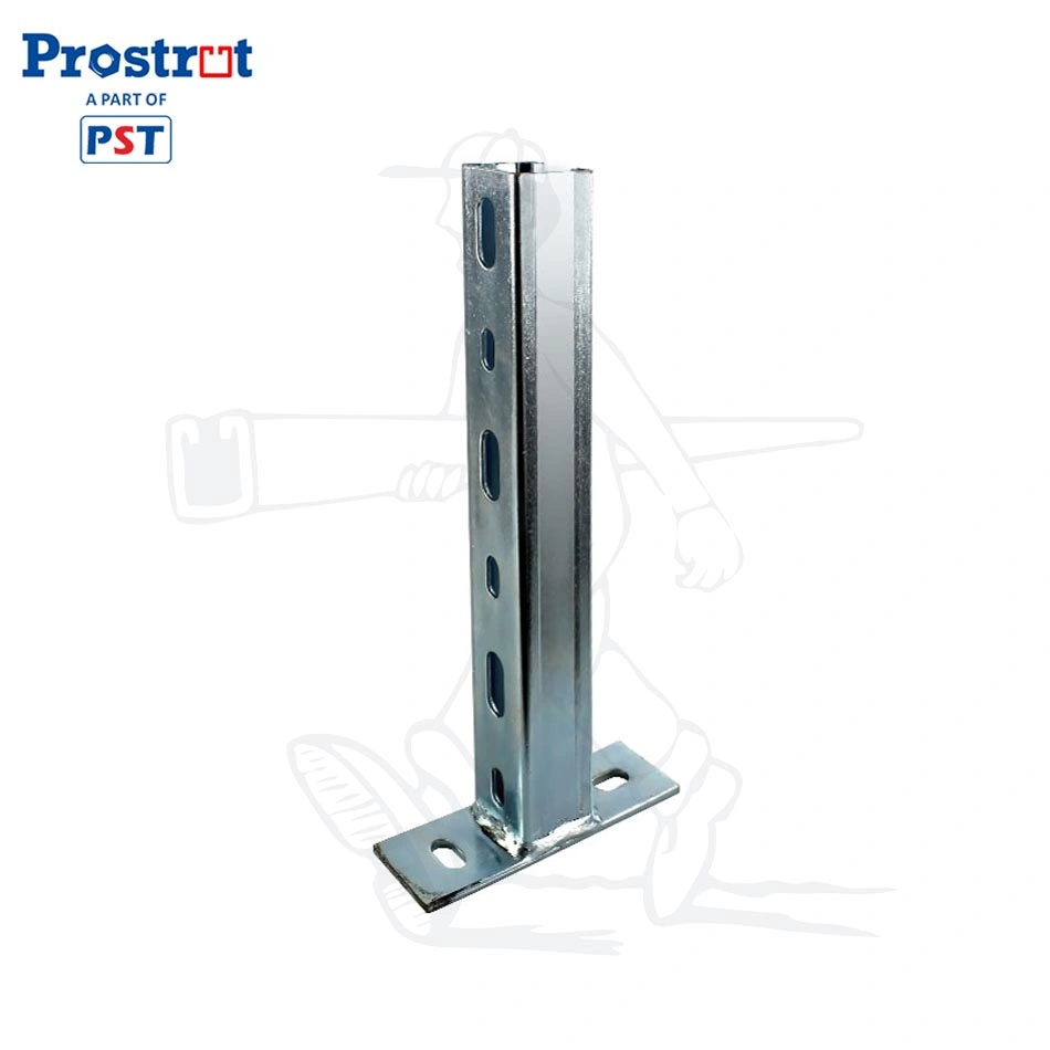 Galvanized Carbon Steel Single Channel Bracket Cantilever Arms