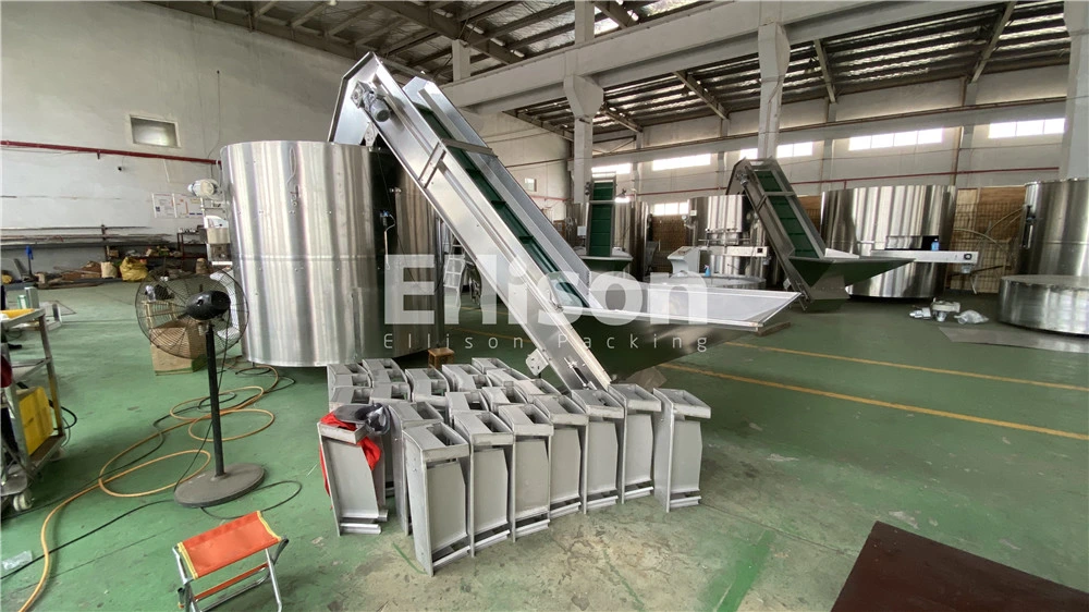 Fully Automatic Pet Plastic HDPE Bottle Unscrambler Sorting Arrange Machine