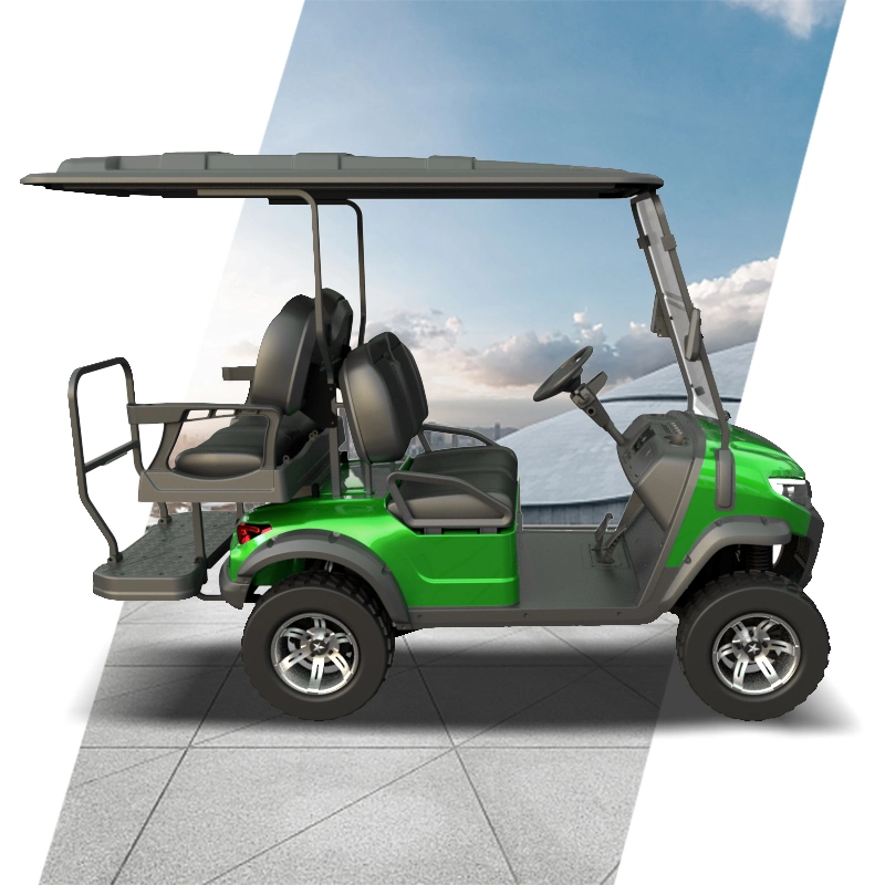 Chasse de haute qualité 2+2 places Predator H2+2 voiturette électrique de golf Golf Buggy Lift Golf Cart