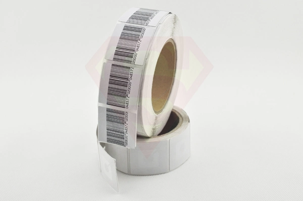 RF-2050 (2X5 Label) RF Label EAS Paper Label on Cosmetic Product Anti-Theft Loss Prevention