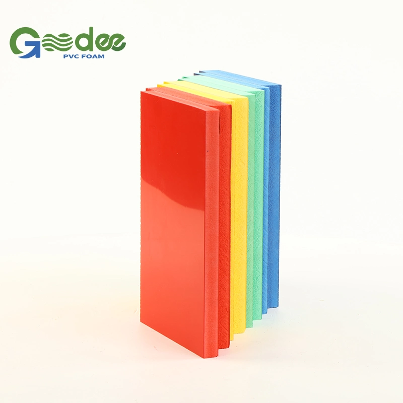 Colored PVC Foam Board Pink 12mm PVC Foam Board for Kitchen Cabinet