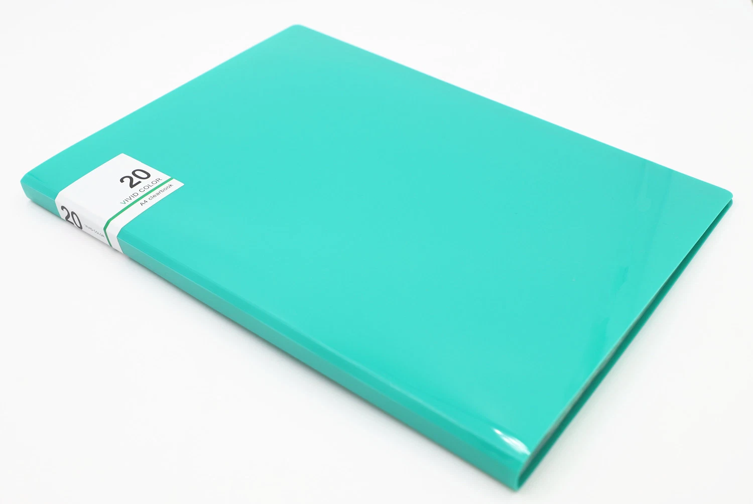 A4 Plastic Office Stationery Display Book 20 Pages