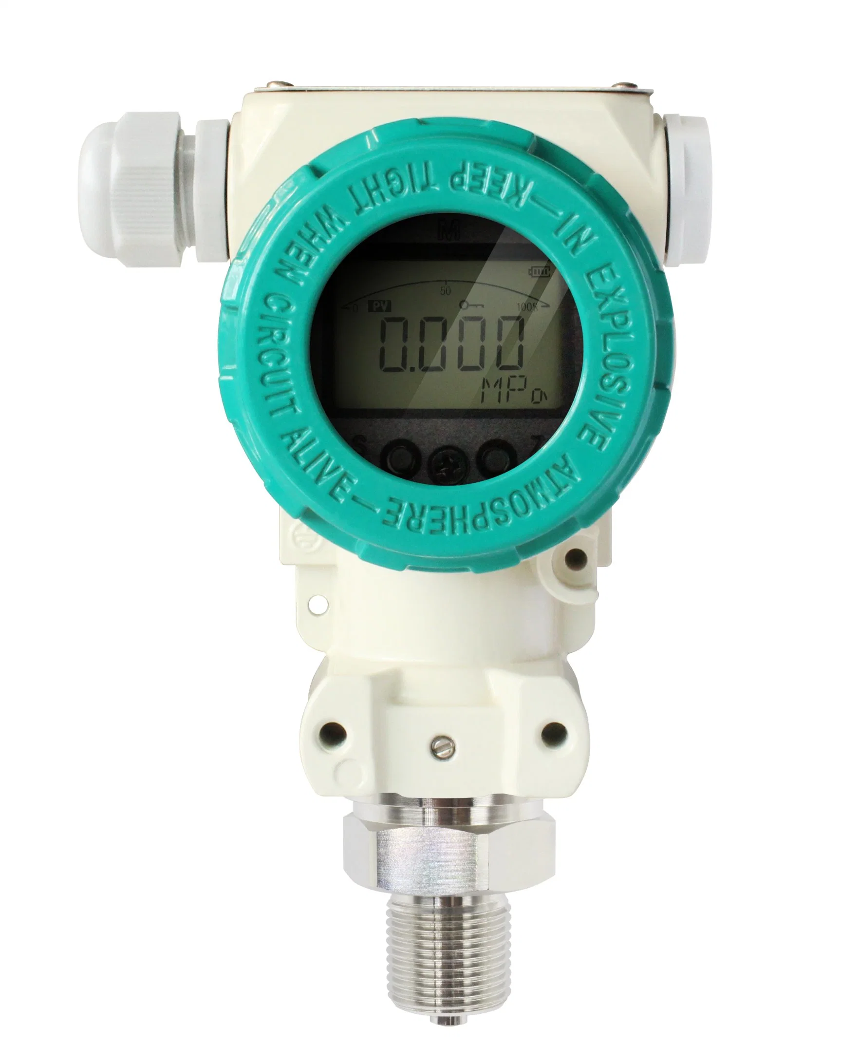 China Explosionproof Digital Display Diffused Silicon Hart Pressure Transmitter Transducer