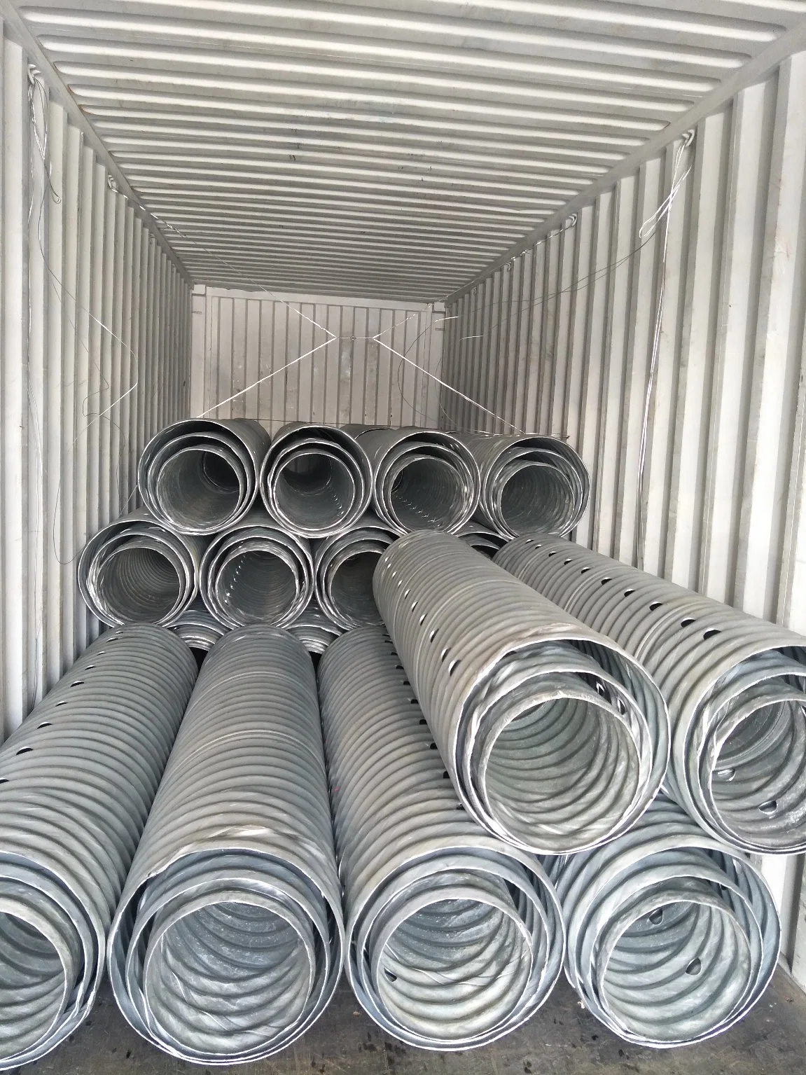 Customized Ventilation Air Duct Corrugated Steel Pipe