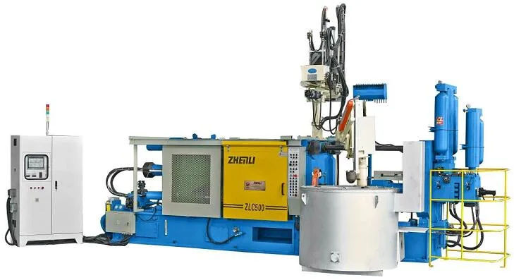 Machine de moulage par injection de fonderie en alliage d'aluminium Zhenli de 550 tonnes