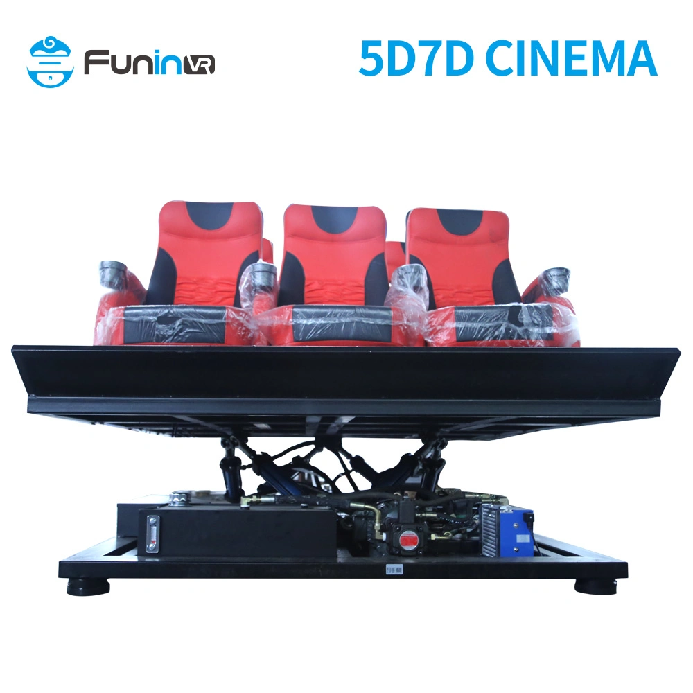 Intéressant 5D Cinéma Théâtre de l'équipement de jeux de réalité virtuelle Simulateur pour la vente