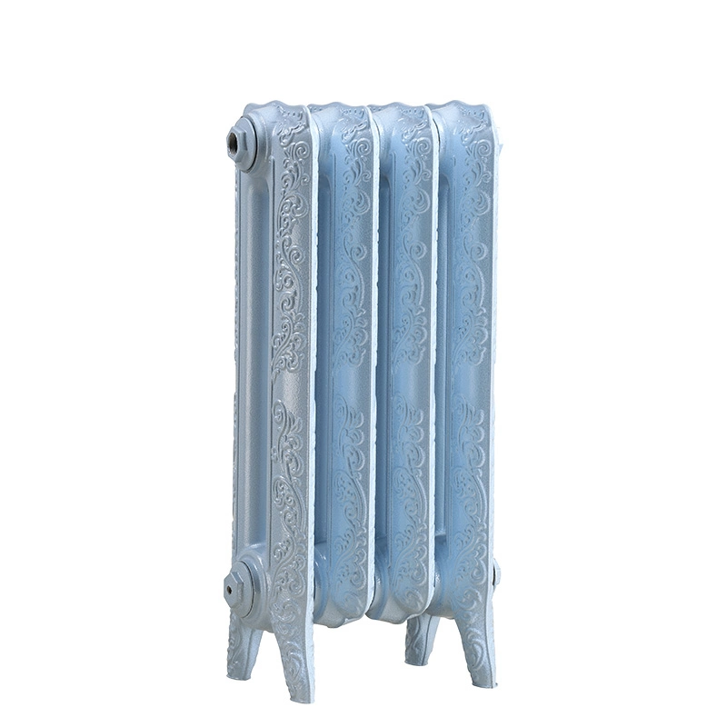 Radiateur cylindrique traditionnel en fonte domestique