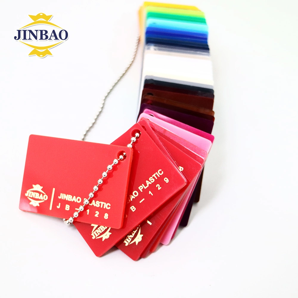 Jinbao Factory Supply Color Acrylic Plastic Sheet for Business Card Display with Sign Holder