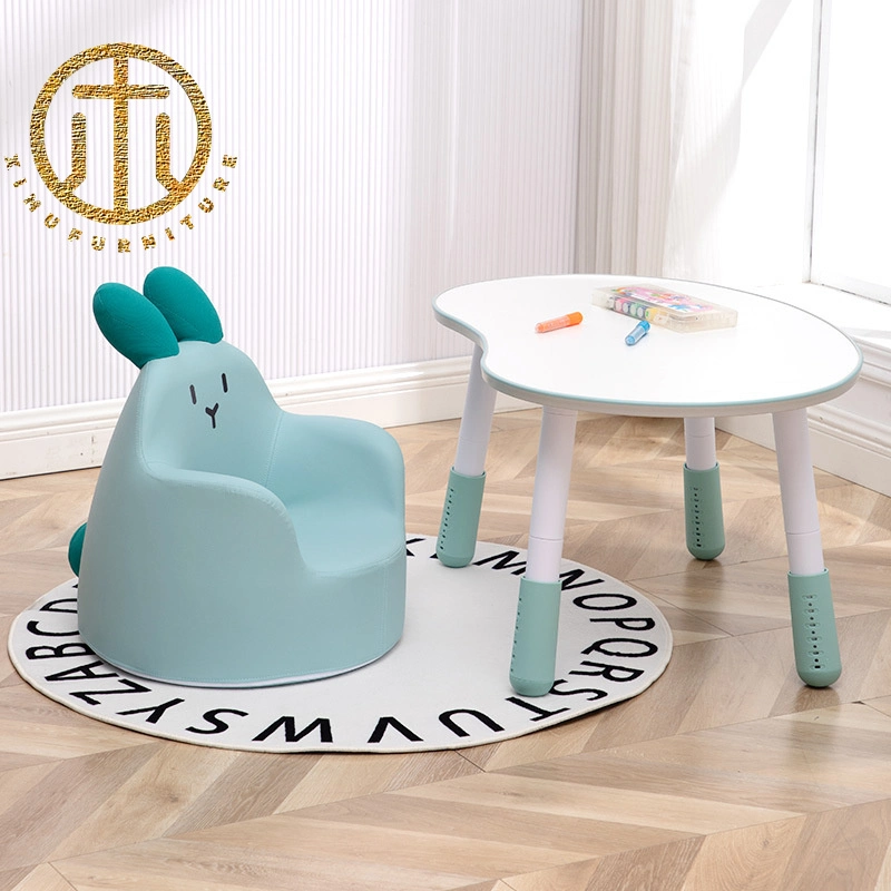 Kids's Early Education Study Table Kindergarten Baby Game Desk Adjustable Furniture