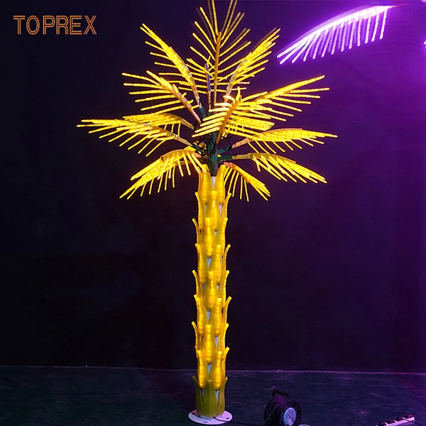 IP65 Waterproof Personalized Outdoor Holiday Lighting Palm Tree Christmas Decorations